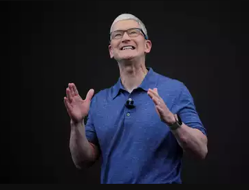Apple CEO Tim Cook on calling its AI system, Apple Intelligence: It was sort of calling it what ….