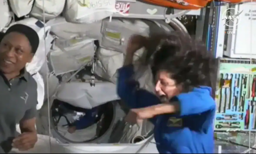 Watch: Indian-Origin Astronaut Sunita Williams Dances On Her Arrival At Space Station